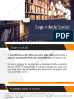 1 - Seguridade Social, Histórico e Princípios
