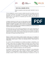 Lectura de La Reseña Crítica Iii P 22-23