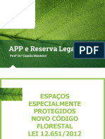 7 APP Reserva Legal - Código Florestal