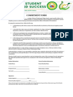 PTC Student Commitment Form