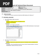 IAG - FAQ - How To Use A TCL Script To Read and Write Data From ODBC Databas...