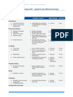 STEP Session 01 - Teaching Plan Opportunity Identification