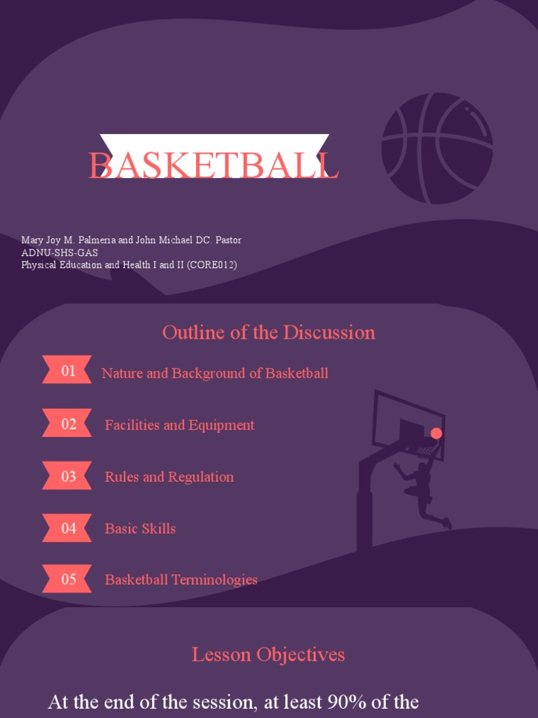 BasketballLesson 2k23 PDF Sports Ball Games