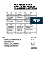 Daftar Piket Guru Ta. 2023 2024