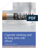 Cigarette Smoking and Its Long Term Effects