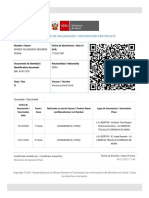 MINSA - Carnet Vacunación Document