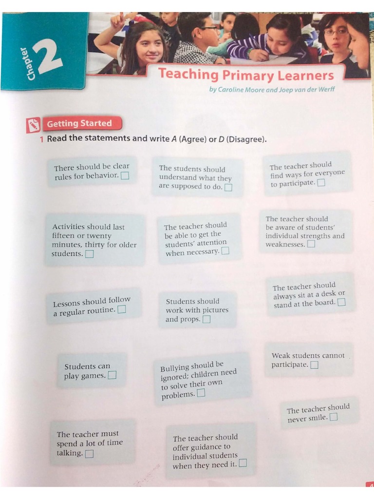 Teaching Primary Learners - Primary Method. Handbook - Chapter 2 | PDF