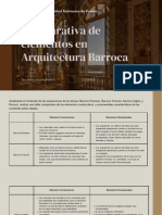 Comparativa de Elementos en Arquitectura Barroca