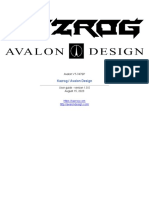 Kazrog Avalon VT747SP User Guide