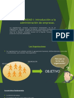 Presentacion - Organizacion y Empresa