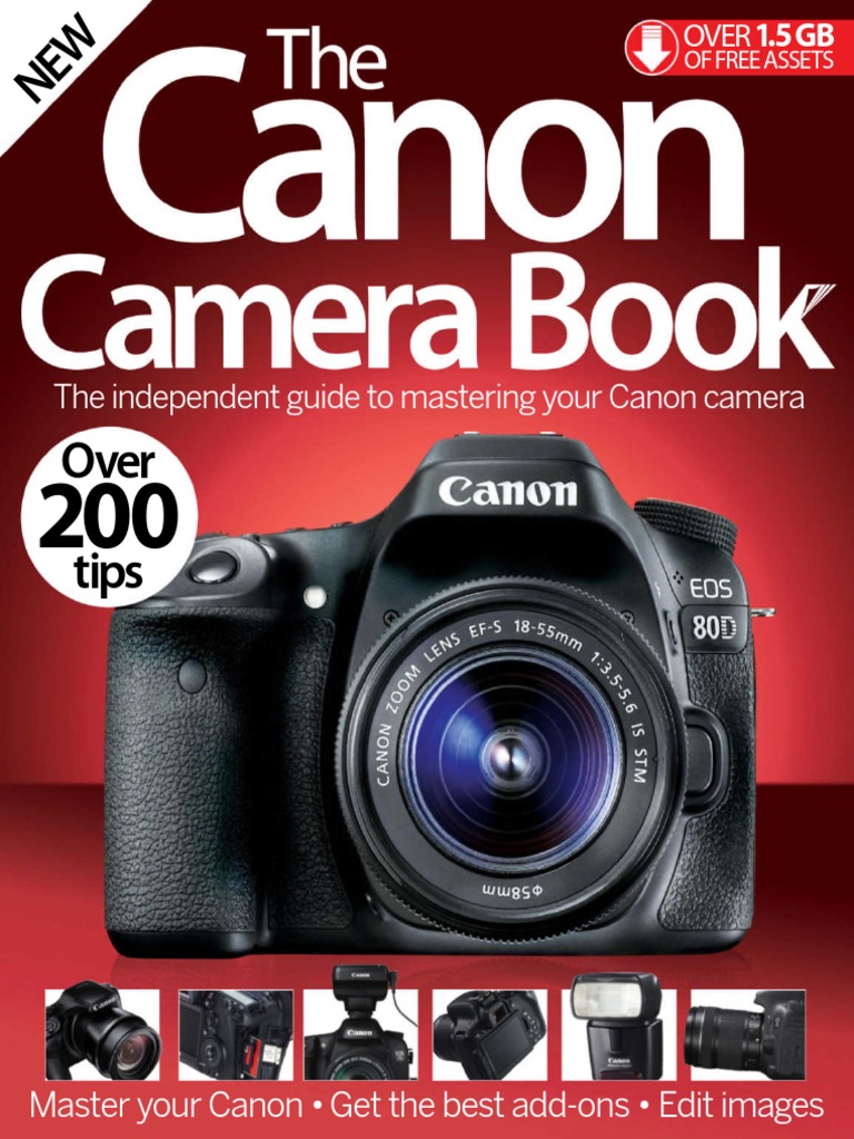 The Canon Camera Book Fifth Edition - 2016 UK | PDF | Autofocus | Pixel