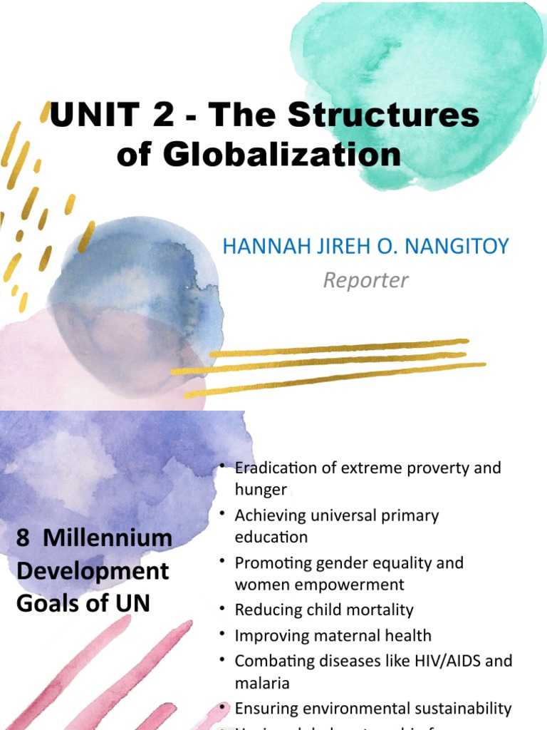 UNIT 2 The Structures of Globalization PDF Globalization World Systems Theory