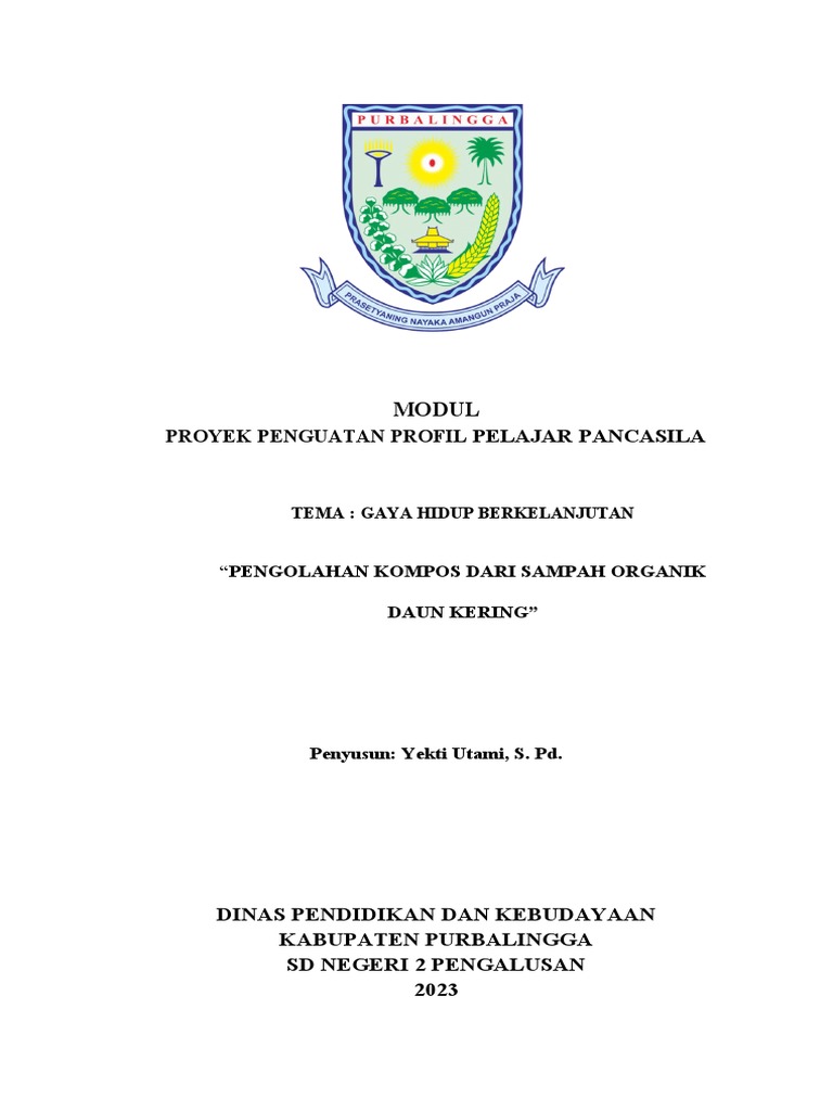 Pengolahan Kompos dari Daun Kering | PDF