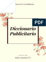 Palabras de Un Publicista: Diccionario Publicitario