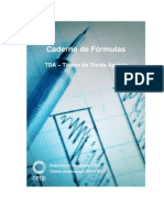 Caderno de Fórmulas - TDA