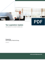 Tax Legislation Update