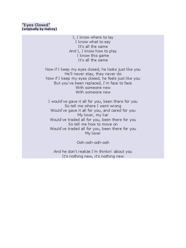 Eyes Closed Rose Cover PDF