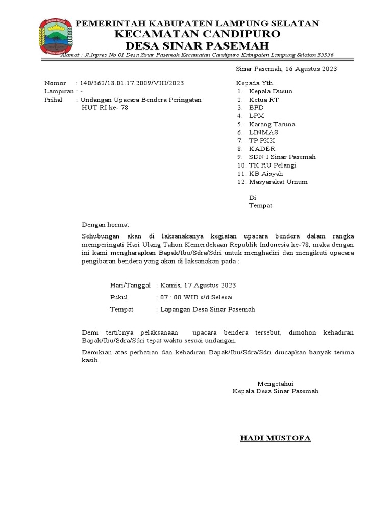 undangan-upacara-bendera-hut-ri-ke-78-pdf