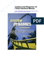 System Dynamics and Response 1st Edition Kelly Solutions Manual
