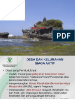 Pengembangan Desa Siaga Aktif