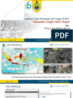 Sosialisasi Perencanaan Dan Pembuatan PAH Kegiatan Sragen