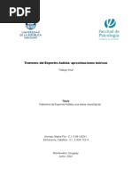 Trastorno Del Espectro Autista