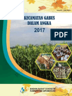 Kecamatan Gabus Dalam Angka 2017