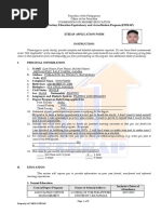 ETEEAP Application Form