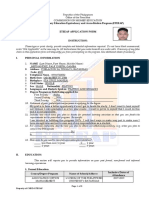 ETEEAP Application Form