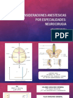 Anestesia Neurocx y Torax