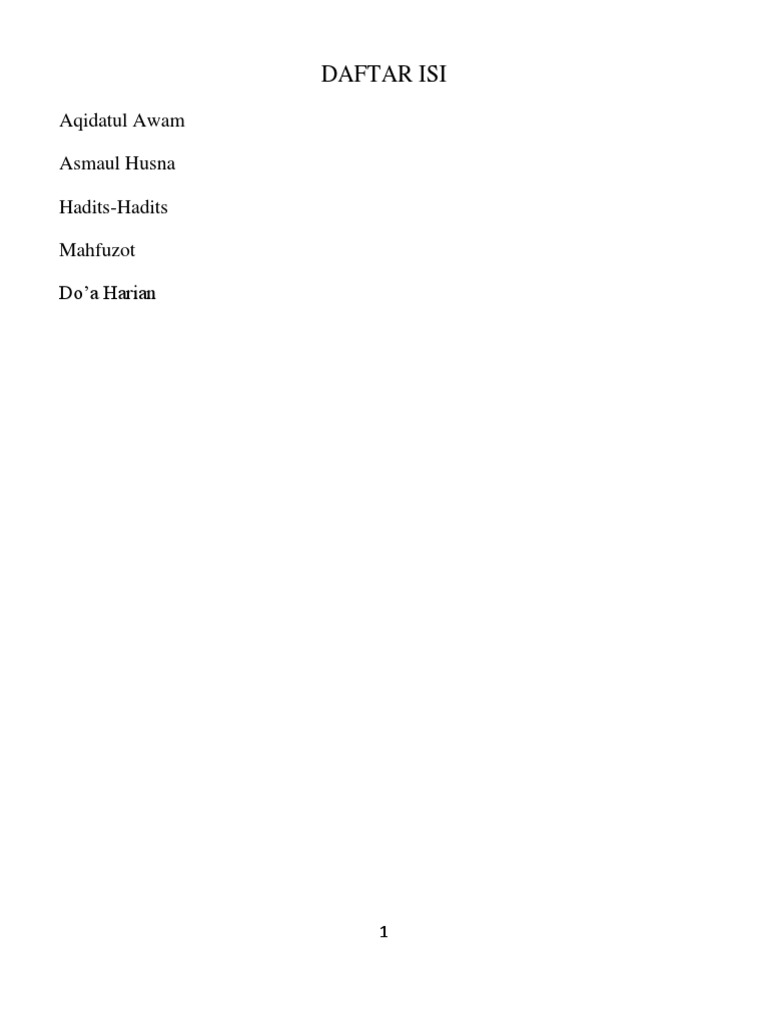 Buku Saku | PDF