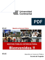 1er PPT Gestión Pública Intercultural