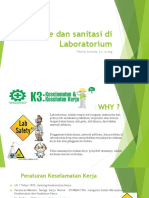 K3-Higiene Dan Sanitasi Di Laboratorium