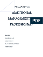 Traditional Manager or Professional