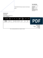 Cleartax Invoice