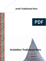 Arsitektur Tradisional Karo