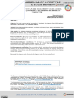 The Synergy of Sustainable Development Goals and Eco-Innovation: A Quantitative Study From The Brazilian Perspective