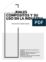 Materiales Compositos y Su Uso en La Industria