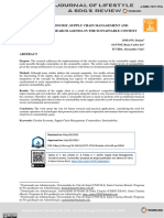 Circular Economy, Supply Chain Management and Commodities: Research Agenda in The Sustainable Context