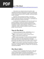 O que é Óleo Diesel