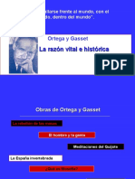 El Pensamiento de Ortega y Gasset