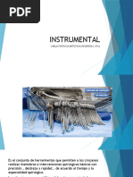 Tipos de Instrumental Quirúrgico Básico | PDF | Cirugía | Medicina CLINICA