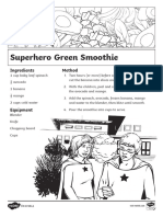 Superhero Smoothie Recipes