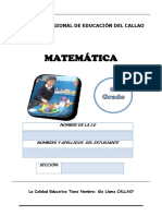 6° Prueba Entrada DRE Callao Primaria Masinteresantes