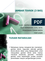 Pendahuluan Gambar Teknik