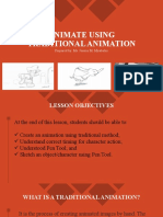 Lesson 1-ANIMATE USING TRADITIONAL ANIMATION