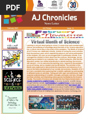 Science AJI_Grade_1_-_6_Newsletter_Feb_2021_compressed