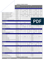 2011 Course Schedule