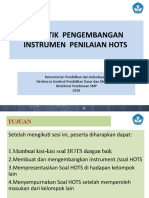 B-6 Praktik Pengembangan Instrumen Soal HOTS