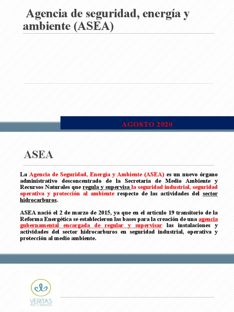 Regulación de SASISOPA por ASEA | PDF | Valores | Petróleo
